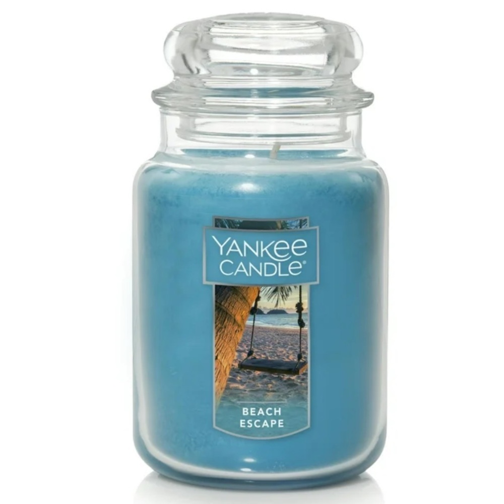NWT Yankee Candle full size Beach Escape jar candle